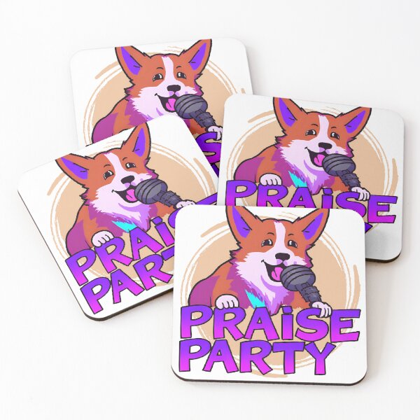 Item preview, Corgi Praise Party designed and sold by GiggleGooods.