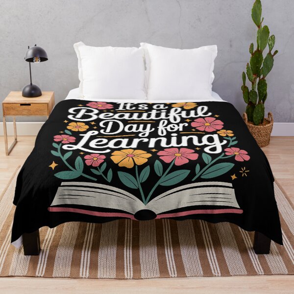 Item preview, It's A Beautiful Day For Learning Teacher Students designed and sold by BakeryDozen.