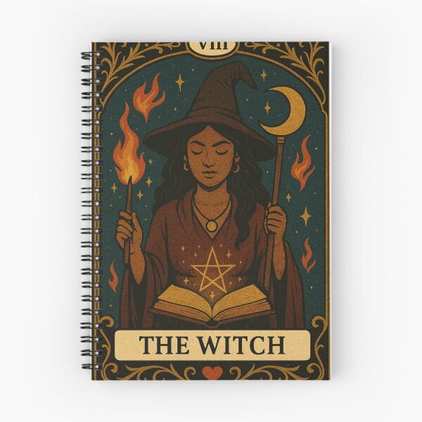 Item preview, The Witch Tarot Card designed and sold by ContentCoDesign.