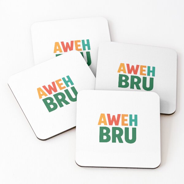 Item preview, Aweh Bru | South African Slang Streetwear Design designed and sold by PTSfashions.
