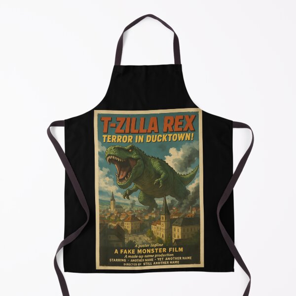 Item preview, T-Zilla Rex: Terror in Ducktown! designed and sold by TheDuckprints.