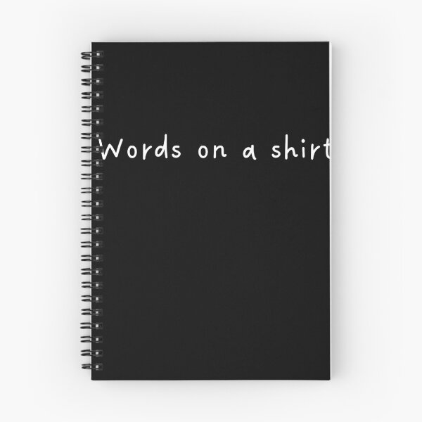 Item preview, Words on a shirt designed and sold by No Palm.