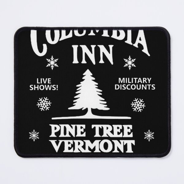 Item preview, Columbia Inn Pine Tree Vermont Retro Holiday Design designed and sold by Noah9Graham.