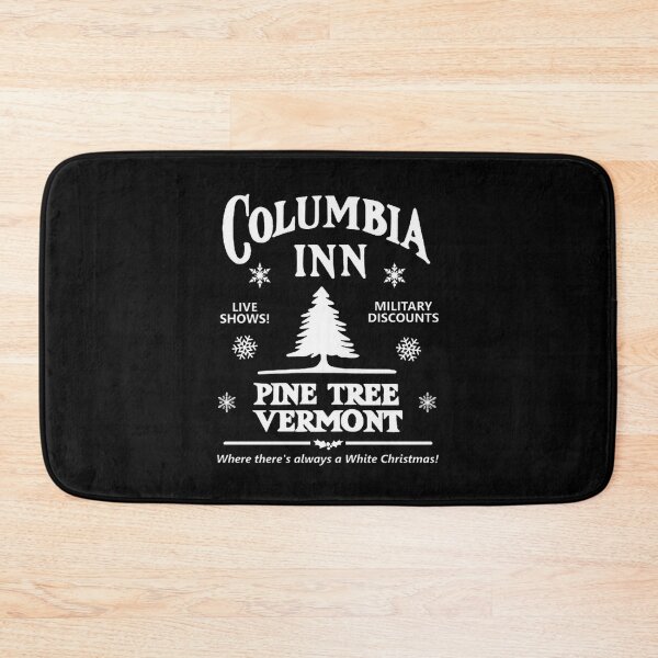 Item preview, Columbia Inn Pine Tree Vermont Retro Holiday Design designed and sold by Noah9Graham.