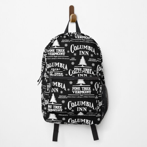 Item preview, Columbia Inn Pine Tree Vermont Retro Holiday Design designed and sold by Noah9Graham.