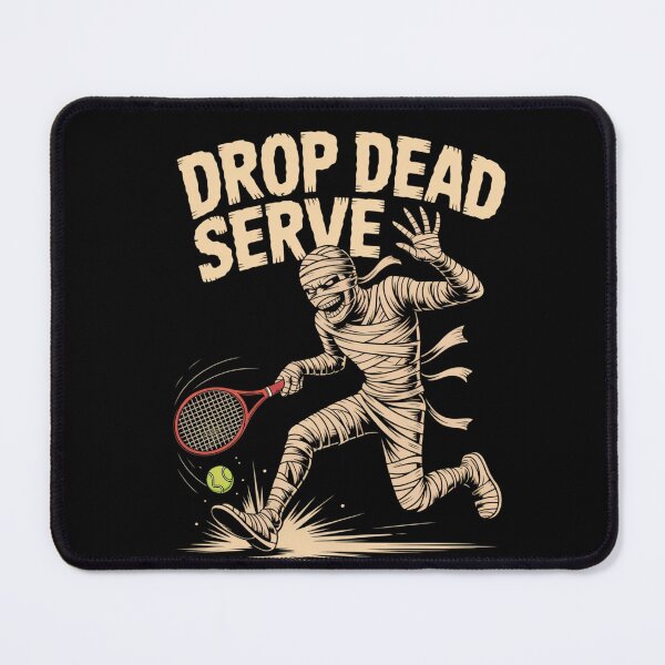 Item preview, Mummy Tennis Spooky Funny Halloween Sports Design designed and sold by VenusStyleCo.