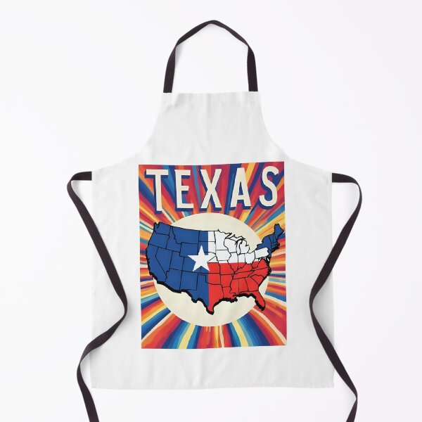 Item preview, USA Map with Highlighted Texas in Flag Colors – Patriotic Texas Design designed and sold by RAKO13.