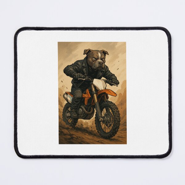 Item preview, Staffy biker designed and sold by ccs7783.