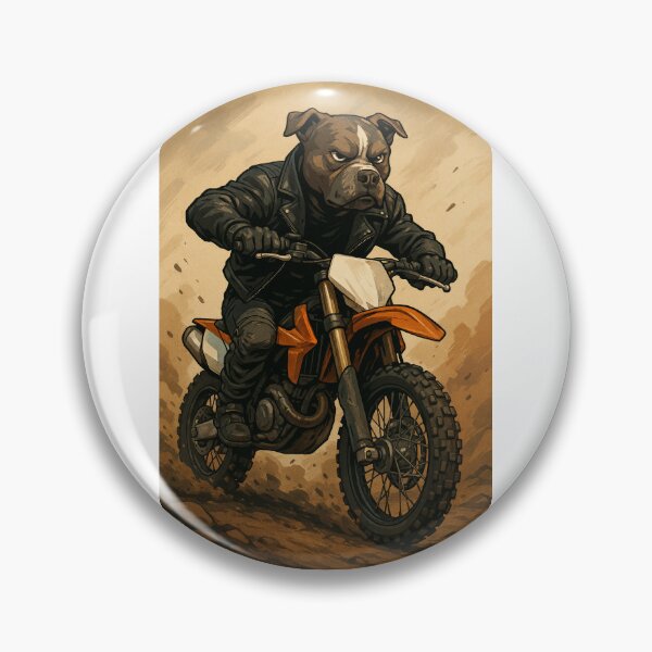 Item preview, Staffy biker designed and sold by ccs7783.