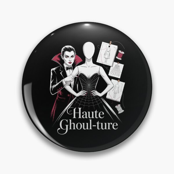 Item preview, Haute Ghoul-ture Fashion Funny Halloween Ghoul Design designed and sold by VenusStyleCo.