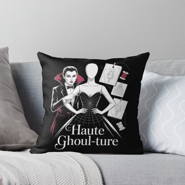 Item preview, Haute Ghoul-ture Fashion Funny Halloween Ghoul Design designed and sold by VenusStyleCo.