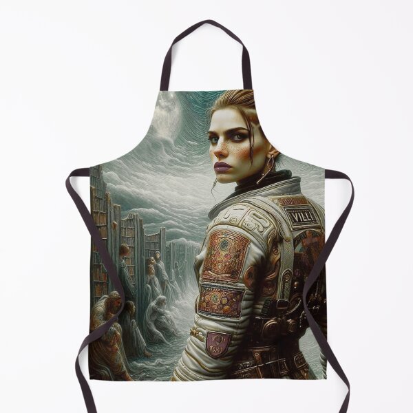Item preview, Cyber Renaissance Rebel – Cosmic Warrior in Painted Armor designed and sold by Ghost Archer Illusions.