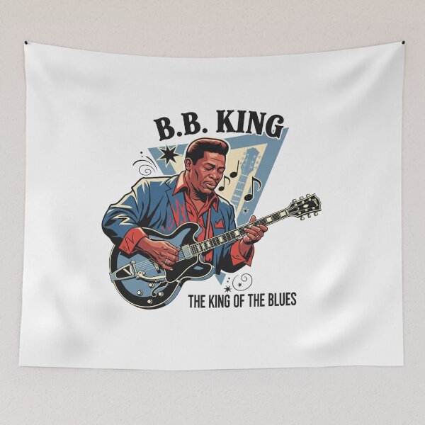 Item preview, BB King, blues, soul, jazz, legend, Funnyfits70, retro, vintage, meme, funny, humor designed and sold by FunnyFits70.