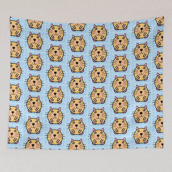 Item preview, Cute fat cat cartoon character designed and sold by tamm-sai.