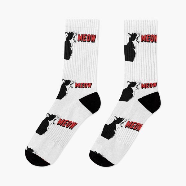 Item preview, Meow, cat, feline, sassy, Funnyfits70, retro, vintage, meme, funny, humor designed and sold by FunnyFits70.
