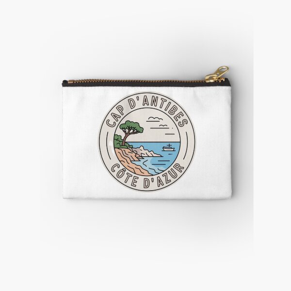Item preview, Cap d’Antibes Côte d’Azur Minimalist Travel Sticker – French Riviera Line Art Design designed and sold by Timeless Design.