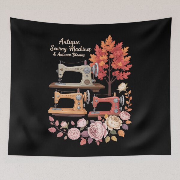 Item preview, Sewing Machine Sewing Lover Fall Vibes designed and sold by brynatshop.