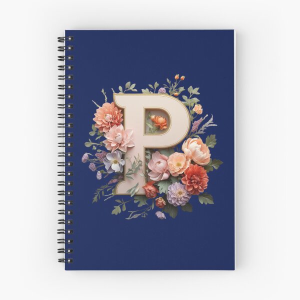 Item preview, Elegant Floral Monogram Letter P – Botanical Initial with Peonies, Roses & Dahlias | Personalized Gift & Feminine Decor designed and sold by AmenAlways.