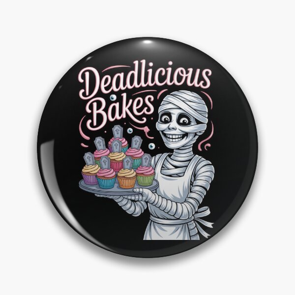 Item preview, Deadlicious Bakes Spooky Halloween Baking Design designed and sold by VenusStyleCo.
