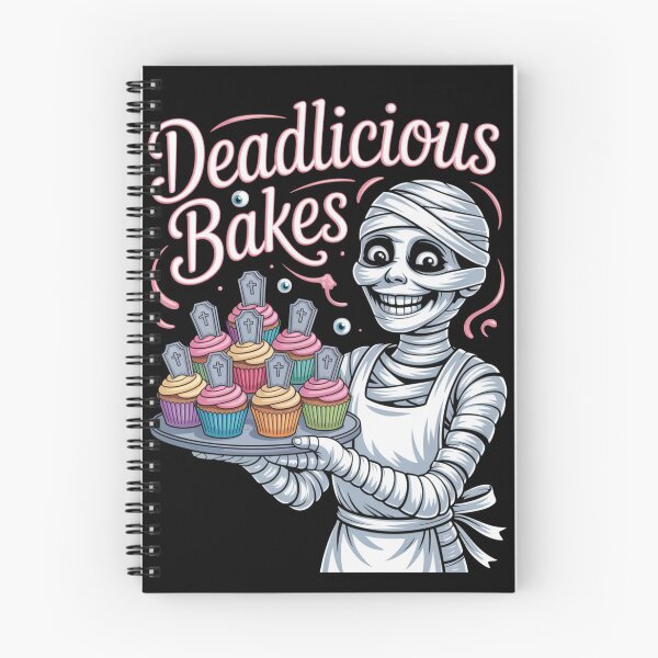 Item preview, Deadlicious Bakes Spooky Halloween Baking Design designed and sold by VenusStyleCo.