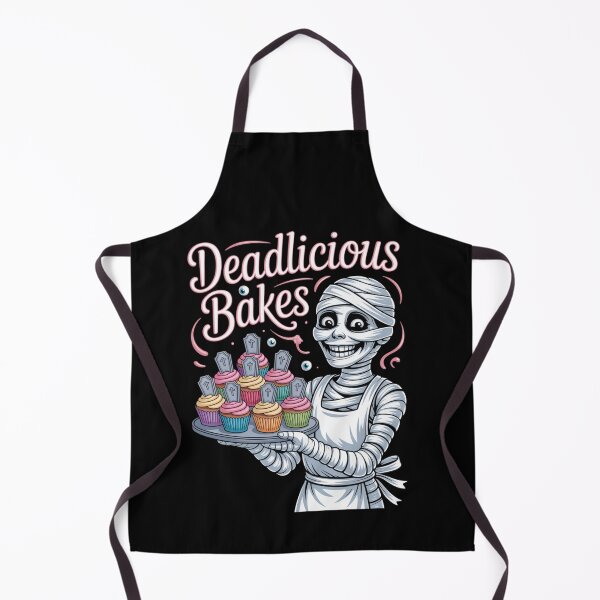 Item preview, Deadlicious Bakes Spooky Halloween Baking Design designed and sold by VenusStyleCo.