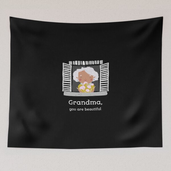 Item preview, grandma you are beautiful, grandparents day theme designed and sold by Ani-24.