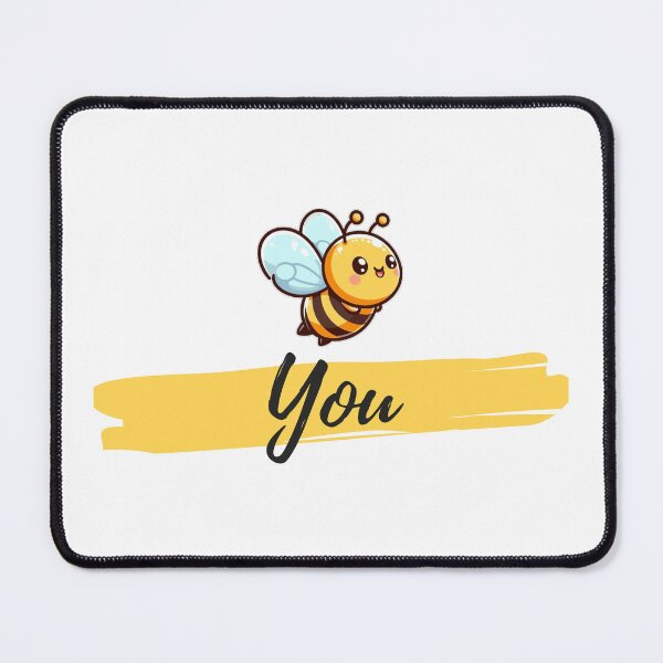 Item preview, BEE You– Cute Motivational Design with Bee Illustration designed and sold by CozyInkdesign.