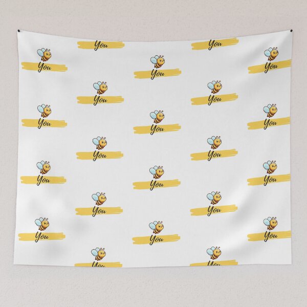 Item preview, BEE You– Cute Motivational Design with Bee Illustration designed and sold by CozyInkdesign.