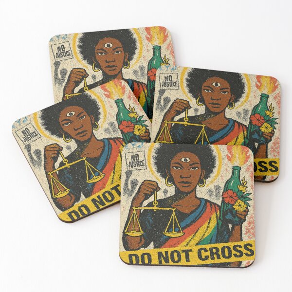 Item preview, No Justice, No Peace designed and sold by ContentCoDesign.