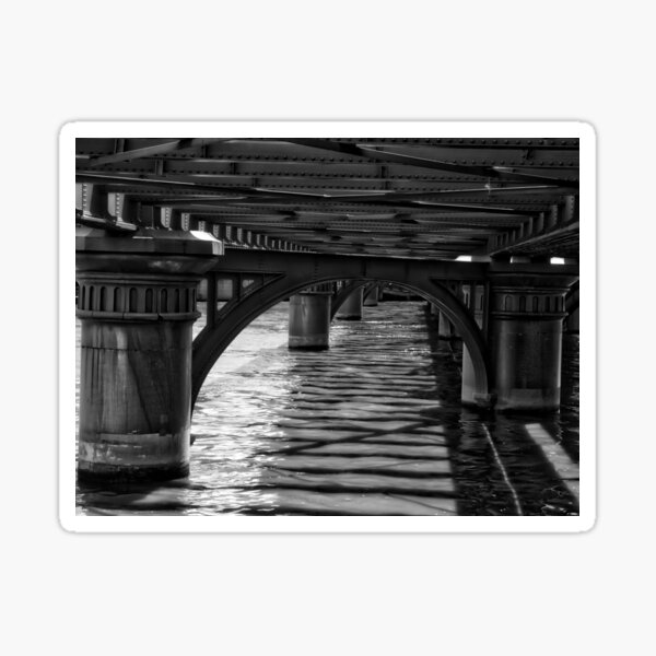 Under A Bridge Sticker