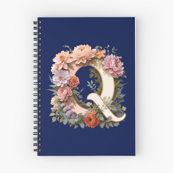 Item preview, Elegant Floral Monogram Letter Q – Botanical Initial with Peonies, Roses & Dahlias | Personalized Gift & Feminine Decor designed and sold by AmenAlways.