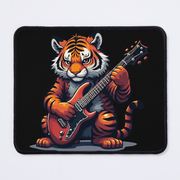 Item preview, Rocking tiger with guitar designed and sold by Hans-Design.