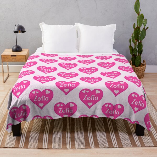 Item preview, Zofia Name Pink Heart  designed and sold by Jeallan Designs.