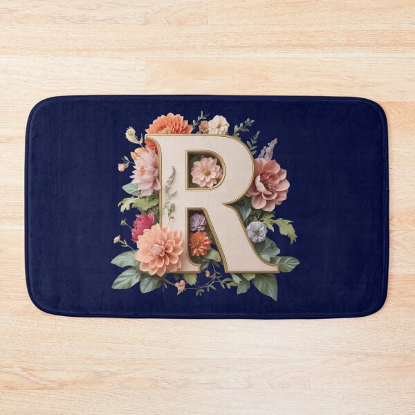 Item preview, Elegant Floral Monogram Letter R – Botanical Initial with Peonies, Roses & Dahlias | Personalized Gift & Feminine Decor designed and sold by AmenAlways.