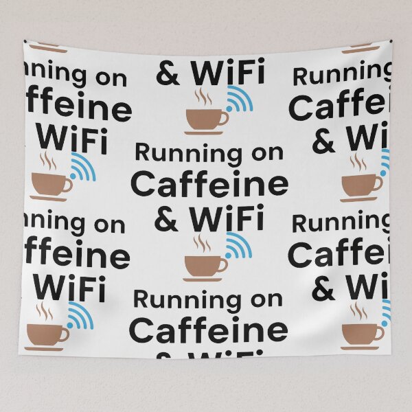 Item preview, Coffee Cup with a Wi-Fi Signal designed and sold by SplashTastic.