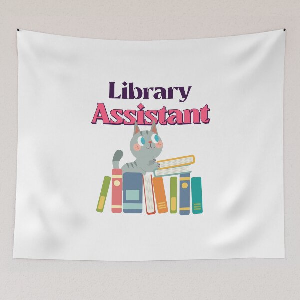 Item preview, Library Assistant Cat designed and sold by sydney-syder.