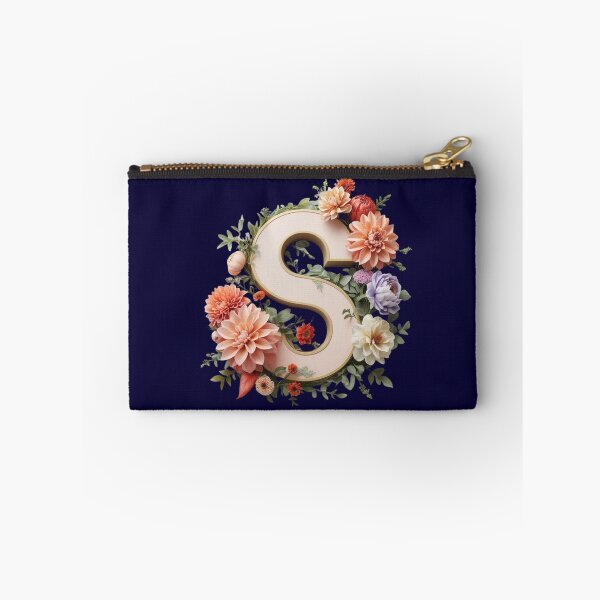 Item preview, Elegant Floral Monogram Letter S – Botanical Initial with Peonies, Roses & Dahlias | Personalized Gift & Feminine Decor designed and sold by AmenAlways.