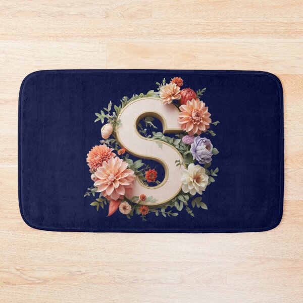 Item preview, Elegant Floral Monogram Letter S – Botanical Initial with Peonies, Roses & Dahlias | Personalized Gift & Feminine Decor designed and sold by AmenAlways.