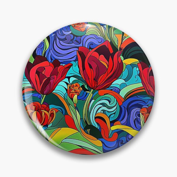 Item preview, Psychedelic Floral 1 designed and sold by George Hutton Hunter.