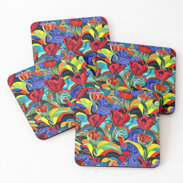 Item preview, Psychedelic Floral 1 designed and sold by George Hutton Hunter.