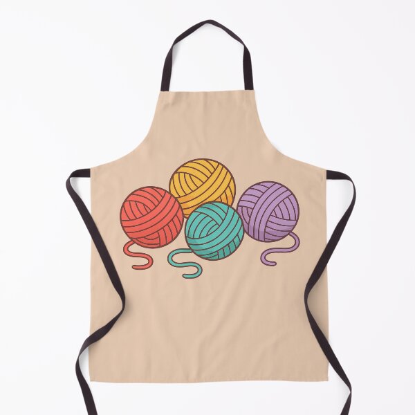 Item preview, Colorful Yarn Balls – Cute Crochet & Knitting Illustration designed and sold by MarJul.