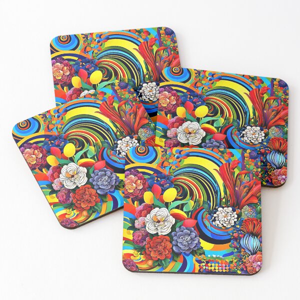 Item preview, Psychedelic Floral 2 designed and sold by George Hutton Hunter.