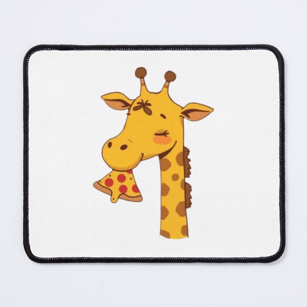 Item preview, Giraffe pizza food hamburger cute happy birthday gift designed and sold by CheeseBlueprint.