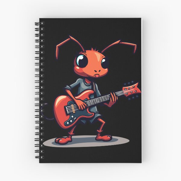 Item preview, Rocking ant with guitar designed and sold by Hans-Design.