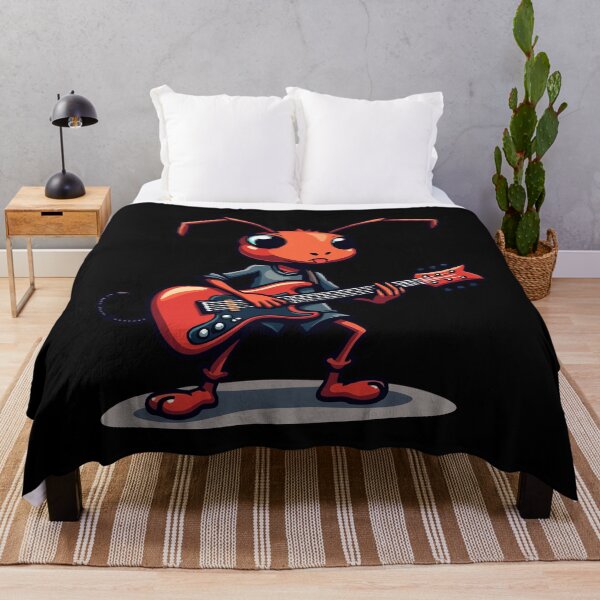 Item preview, Rocking ant with guitar designed and sold by Hans-Design.