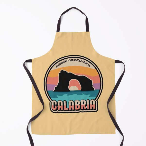 Item preview, Arcomagno Sunset – Calabria Vintage Travel Sticker (Italy Badge Design) designed and sold by Timeless Design.