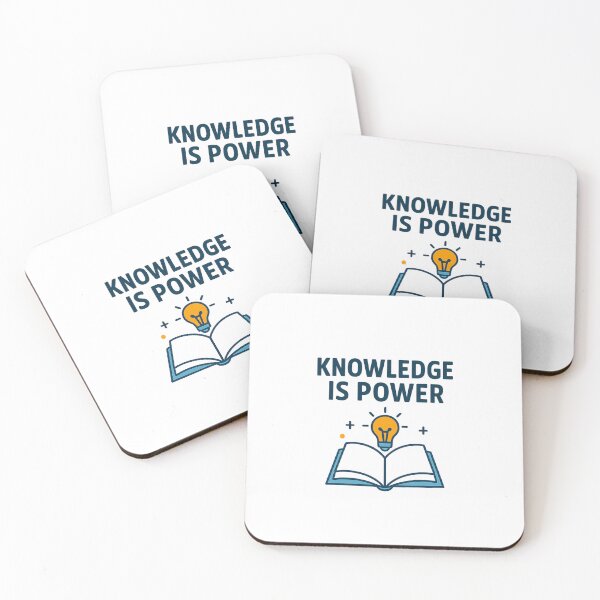 Item preview, "Knowledge is Power" designed and sold by Amr Darwish Graphic designer.