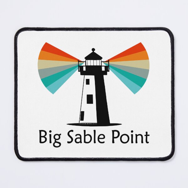 Item preview, Big Sable Point Lighthouse Rainbow designed and sold by Esskay Designs.
