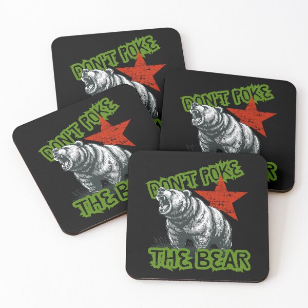 Item preview, Don’t Poke The Bear – Angry Wild Grizzly California Republic Style designed and sold by Lunaria Arts.