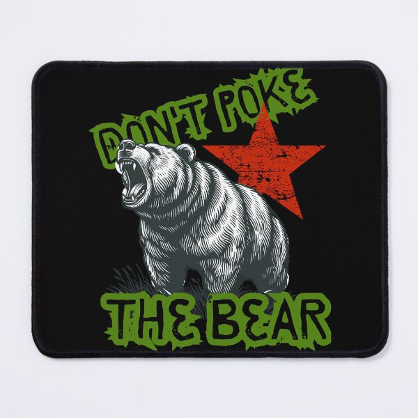 Item preview, Don’t Poke The Bear – Angry Wild Grizzly California Republic Style designed and sold by Lunaria Arts.